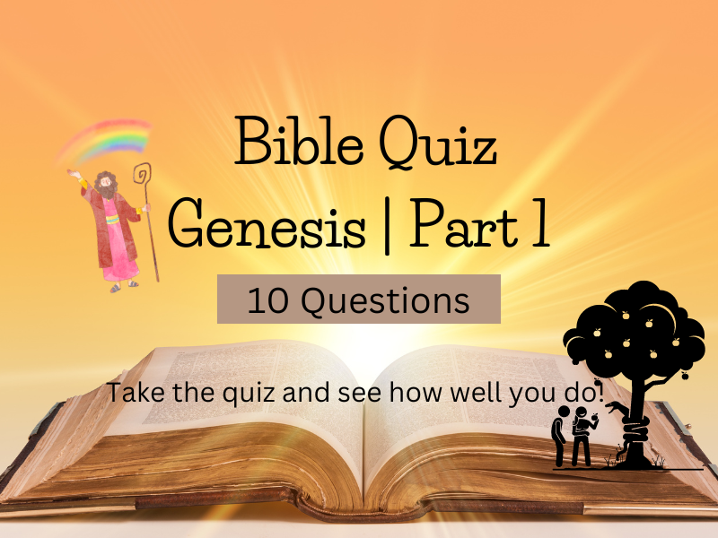 Genesis Bible Quiz Questions | Part 1